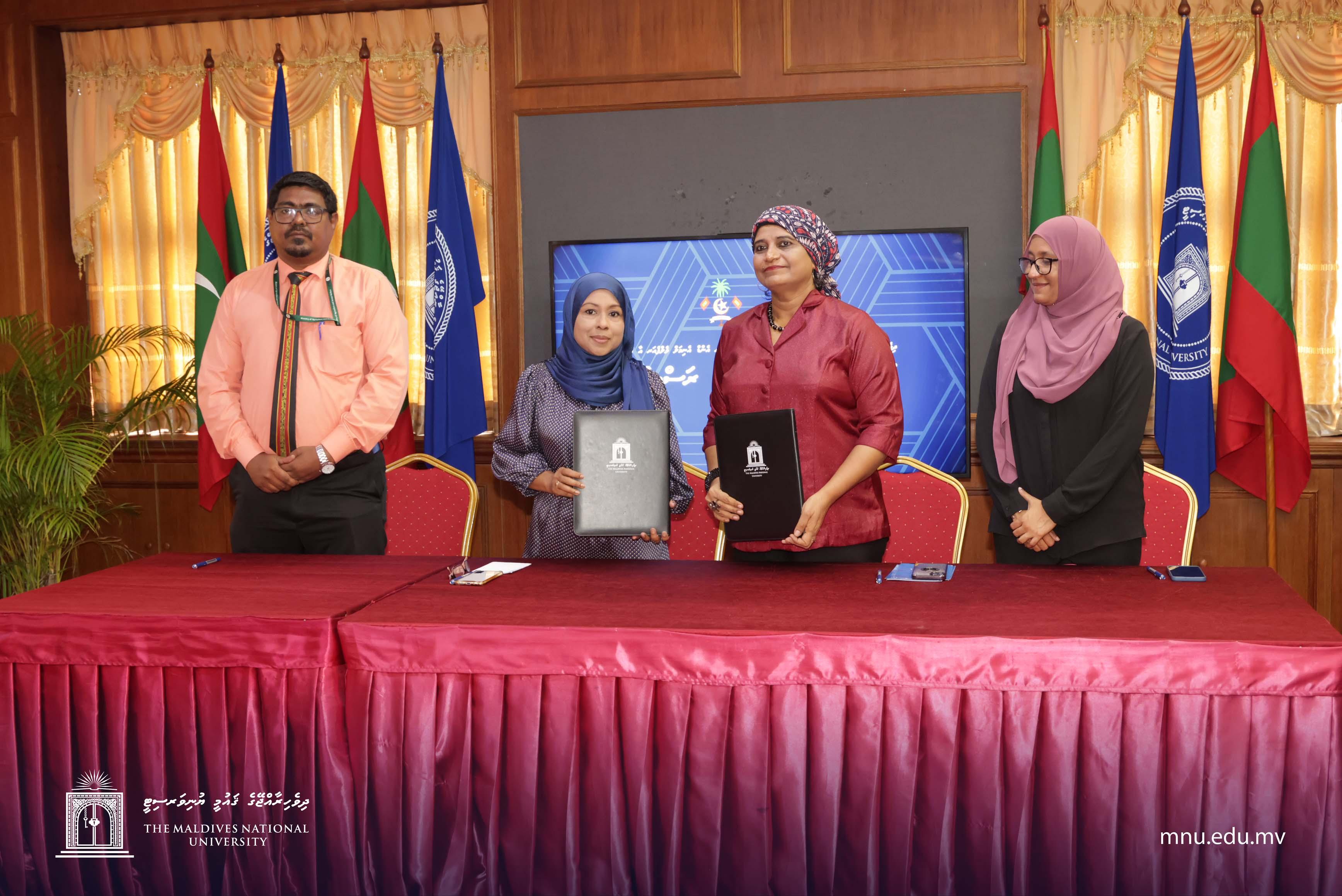 ދަނޑުވެރިކަމުގެ ދާއިރާއިން މީހުން ބިނާ ކުރުމަށް ދިވެހިރާއްޖޭގެ ޤައުމީ ޔުނިވަރސިޓީއާއިއެކު ފަހުމް ނާމާއެއްގައި ސޮއިކޮށްފި